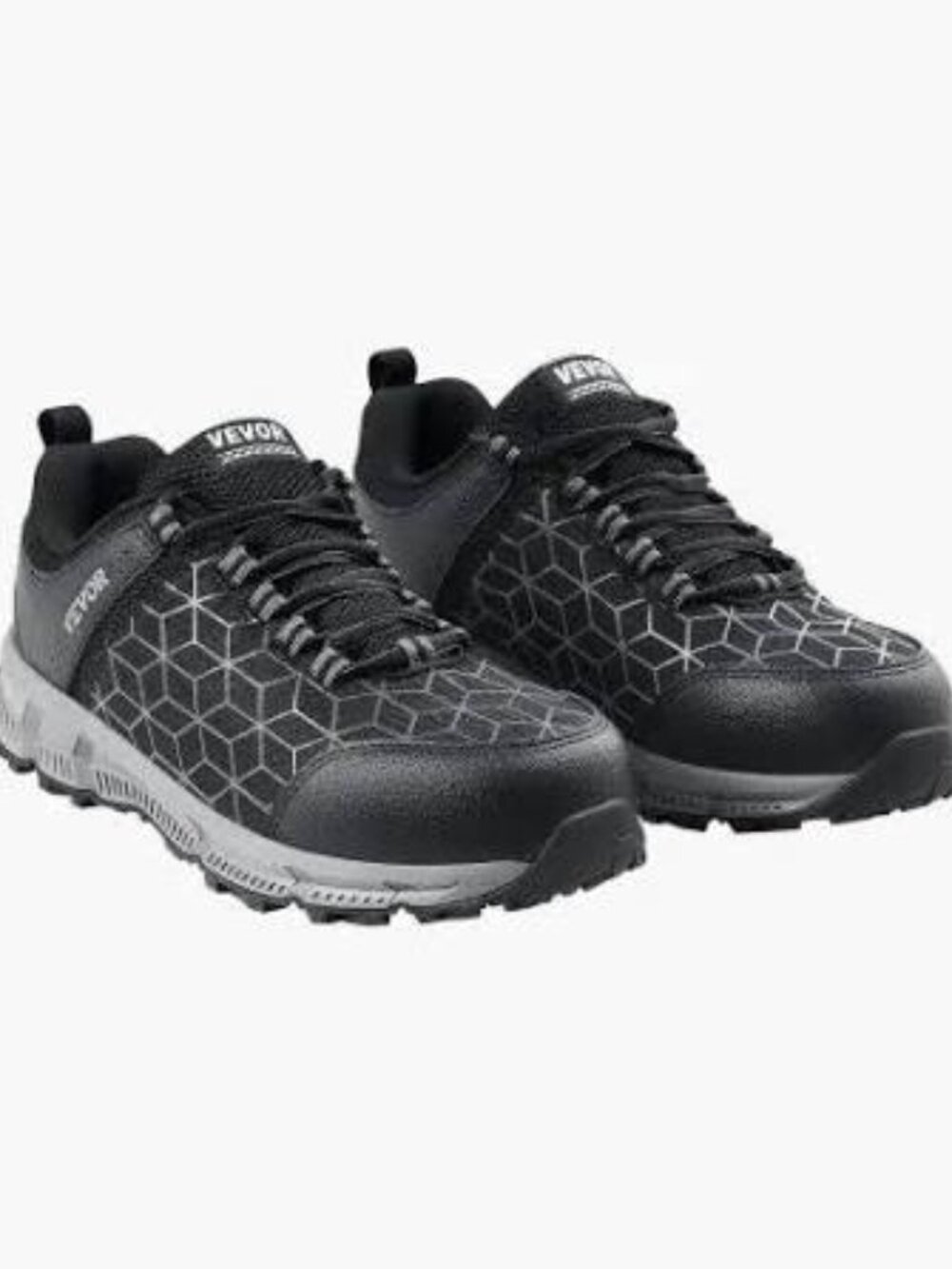 Vevor Mens Cushion Sport Safety Steel Toe Athletic Work Shoe New In Box